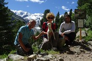 CAPANNA BOVAL AL GHIACCIAIO DEL MORTERATSCH il 18 luglio 2016 - FOTOGALLERY